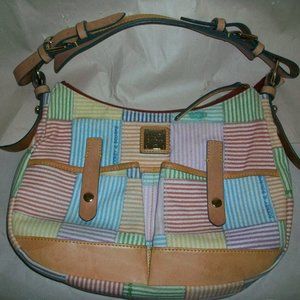 Dooney & Bourke Vintage Shoulder Purse Canvas